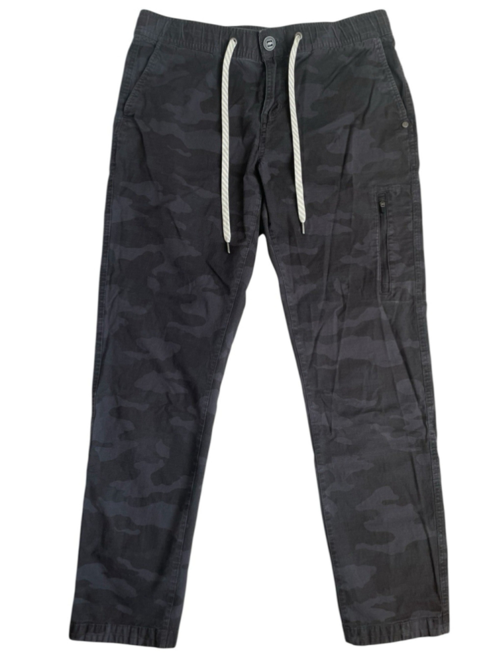 Vuori Ripstop Climber Pants Mens Medium Charcoal Camo Hiking Joggers